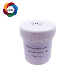 Buy cheap Screen Printing Yellow Green To Blue Optical Varible Ink from wholesalers