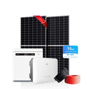 Buy cheap Lifepo4 Battery Solar Panel Power System 15KW 10KW Hybrid Solar Inverter from wholesalers