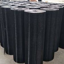 Buy cheap Black PVC Coated Welded Wire Mesh Fencing 1x1 cage wire from wholesalers