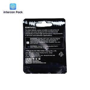 Buy cheap Zipper Top Resealable Bags With Window Hot Pressing Electronic Product Packaging from wholesalers