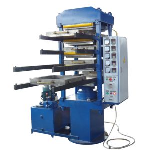 Rubber Tile Floor Curing Press Machine Electric Heating