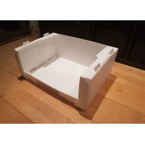 Buy cheap Warehouse Bins Made of Lightweight  Stackable Corrugated Polypropylene Crates from wholesalers