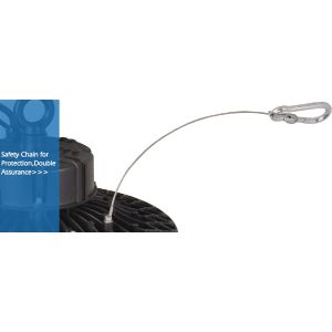 300W DUALRAYS HB5 UFO LED High Bay Loop Hanging Ceiling Mounting Wall Mounting