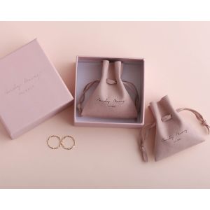 Custom Printed Luxury Pink Personalized Bracelet Jewlery Packaging Box With