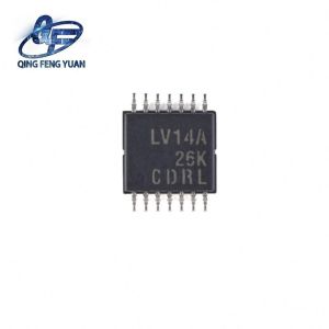 Buy cheap Texas/TI SN74LV14APWR Electronic Components Integrated Circuit Texas Usb Microcontroller Programmer SN74LV14APWR IC chips from wholesalers