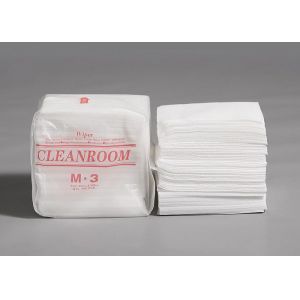 Buy cheap 9x9 Inch White Dry Polyester Cleanroom Wipes For Labs from wholesalers