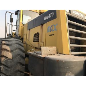 used japan condition wheel loader/wa400 loader/wa470 komatsu wheel loader