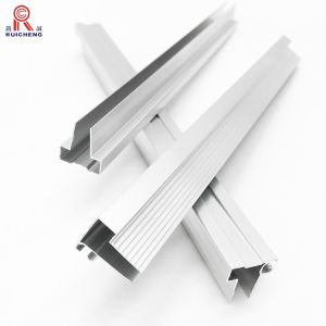 Buy cheap Customized Whiteboard Extruded Aluminum Profile Electrophoresis / Sandblast product