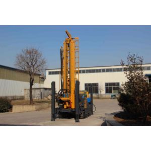 Hydraulic Crawler DTH Drilling Rig With Yuchai Engine