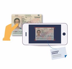 Full Page Single-Step UV Light Automatic Passport Scanner
