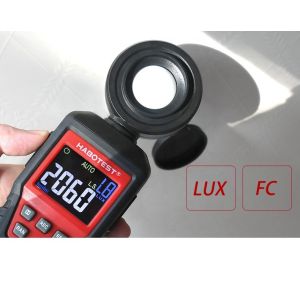 100000 Lux 2000000 Counters Digital Lux Meter , Lux Light Meter