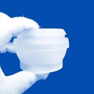 Buy cheap Fragile Machining Quartz Glass High Precision Spherical Curved Quartz Parts from wholesalers