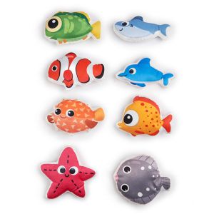 Buy cheap Realistic Ocean Plush Cat Chew Toy Soft Interactive Plaything With Catnip Marine-Themed from wholesalers