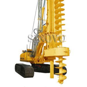 Buy cheap Rotary drilling rig TR250W mounted on original CAT base with pull winch system for CFA pile and bored pile from wholesalers
