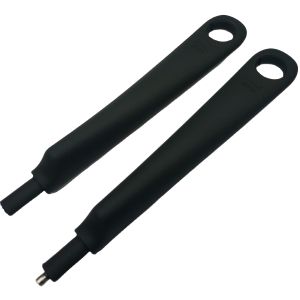 Custom Silicone Metal Pot Handle Holder for Pans Black