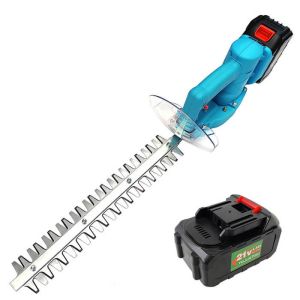 Buy cheap 21V Garden Electric Hedge Trimmer Rechargeable Dual Blade Cordless Hedge Shears from wholesalers