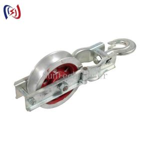 Buy cheap Aluminum Alloy Single Sheave Stringing Block with 75mm Or 100mm Sheave and One-Year Lifetime for Transmission Lines from wholesalers