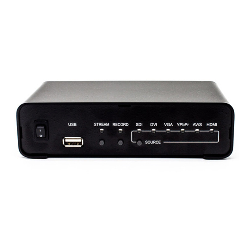 Independent Audio 1080P60 H.264 Video Encoder For Ethernet Streaming