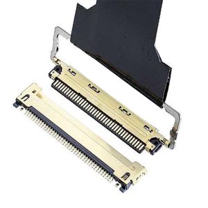 Buy cheap 20472 20473-040T-10R 20474-040E-12 Horizontal mating type Micro-coaxial connector with mechanical lock from wholesalers