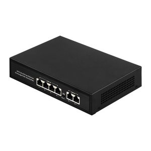 OEM ODM Fast Ethernet 10/100mbps 4 Port Poe Switch With 2 Uplink Port Network