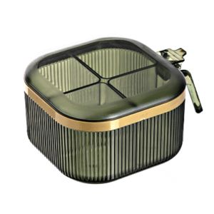 Buy cheap Clear Integrated Kitchen Plastic Spice Storage Containers 4-In-1 Multifunctional from wholesalers