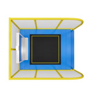 Buy cheap Children's Indoor Interactive Trampoline Playground HD Screen Interact Projection Kinect Sensor Metal Interactive Jumping Sport from wholesalers