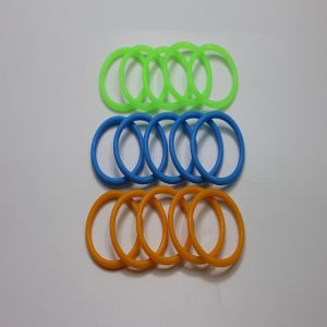 Buy cheap 6mm*1.8mm 70 Shore Silicone O Ring Offers Customized Color for Waterproof Rubber Seal from wholesalers