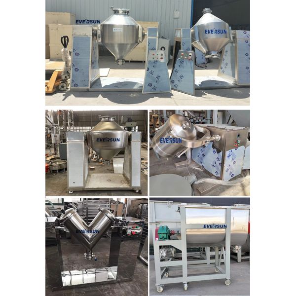 Explosion Proof Double Cone Powder Mixer 120kg Conical Mixer For Granular