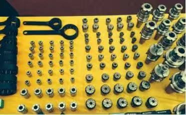 Quality Precision drill chuck Metric collet ER8 Accurate to μ for sale