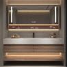 Buy cheap YALIG Customized Made Wall Mounted Waterproof Floating Bathroom Set Vanity Cabinet from wholesalers