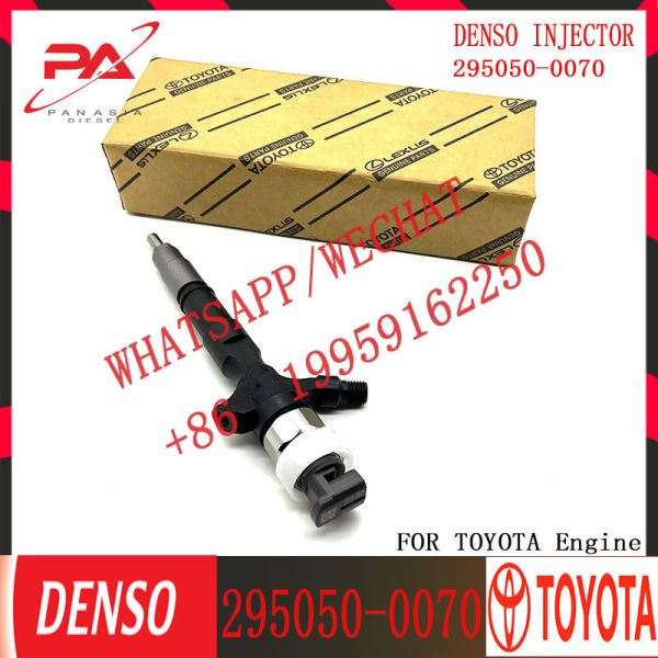 High Quality Diesel Fuel Injector Common Rail Injector 2367030380 2950500070 for TOYOTA engine 23670-30380 295050-0070