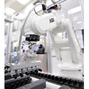 Buy cheap 6 Axis ABB IRB 120 Industrial Welding Robot Arm Payload 3kg Reach 580mm With IRC5 Controller from wholesalers