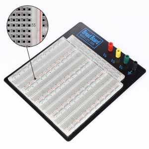 Buy cheap ABS Plastic Soldering Breadboard Transparent With Black Aluminum Plate from wholesalers