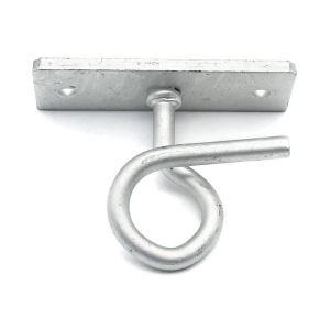 Buy cheap FTTH Drop Cable Fitting Draw Hook C-Type Aluminum Alloy Pole Bracket from wholesalers