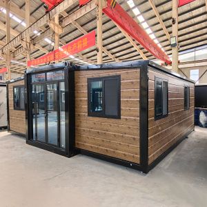 Expandable Prefabricated House 40Ft Container Houses Ready Made Modular