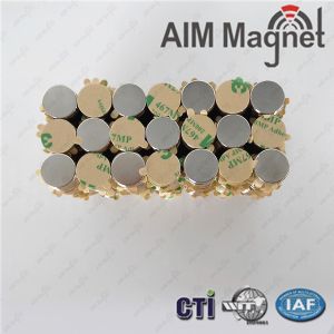 Buy cheap High Grade N52 disc ndfeb magnet with 3M adhesive from wholesalers