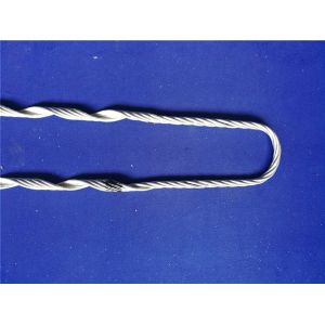 Buy cheap Steel Strand 3/16" 508MM 0.11KG Preformed Guy Grip Dead End Grips from wholesalers