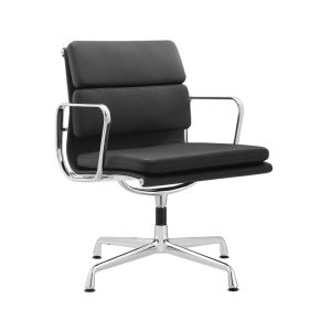 Buy cheap Luxury Low Back Soft Pad Office Chair / Genuine Leather Functional Swivel Chair from wholesalers