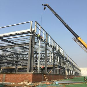 Industrial Steel Structure Prefabricated Warehouse Building Customizable