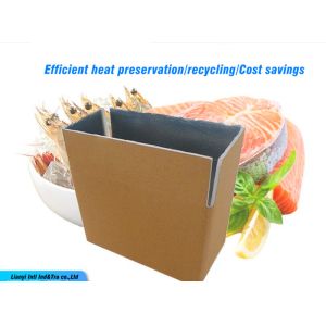 Buy cheap Insulated Caviar Carton Packaging Boxes For Shipping Seafood from wholesalers