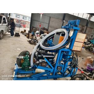 Buy cheap 120 Meters Portable Water Drilling Machine With Diesel Engine from wholesalers