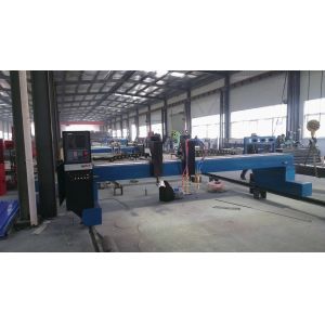 Buy cheap 750mm/Min CNC Plasma Cutter Strip Oxygen Cutting Machine For H Beam Metal Plate from wholesalers