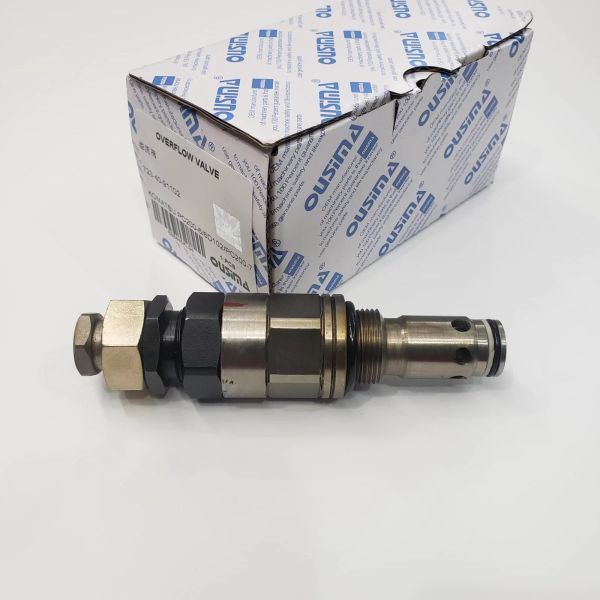Quality PC200-6 PC200-7 Excavator Hydraulic Valve , 723-40-91102 Relief Control Valve for sale