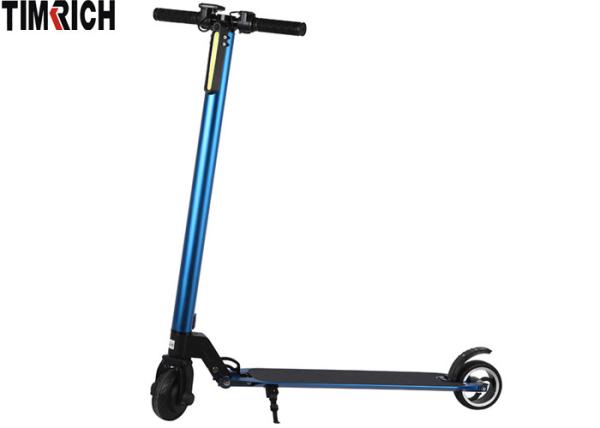 Buy cheap TM-RMW-H01 30KM Range Rechargeable Electric Scooter / Blue Electric Scooter With Lithium Battery from wholesalers