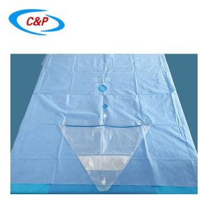 Buy cheap Blue Urology TUR Drape Disposable Drape Sheets With Pouch from wholesalers