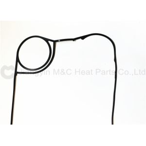 Rubber Sealing Heat Exchanger Gaskets GX100 Clip On P Plates Adhesive Installed