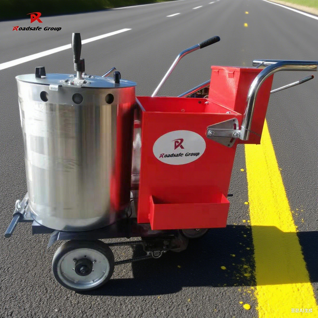 China ISO Factory Road Marking Paint Machine Hot Melt Road Marking Equipment Line Marking Machine on sale
