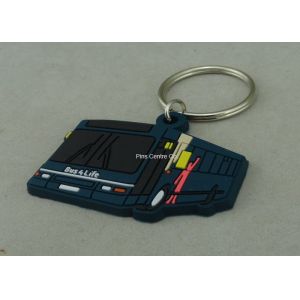 Custom Soft PVC Keychain , Promotional 2D Custom Rubber Keychains