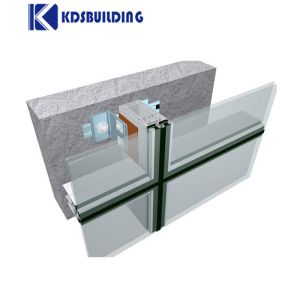 KDSBuilding Fashion design Low-E glass curtain walls building facades double