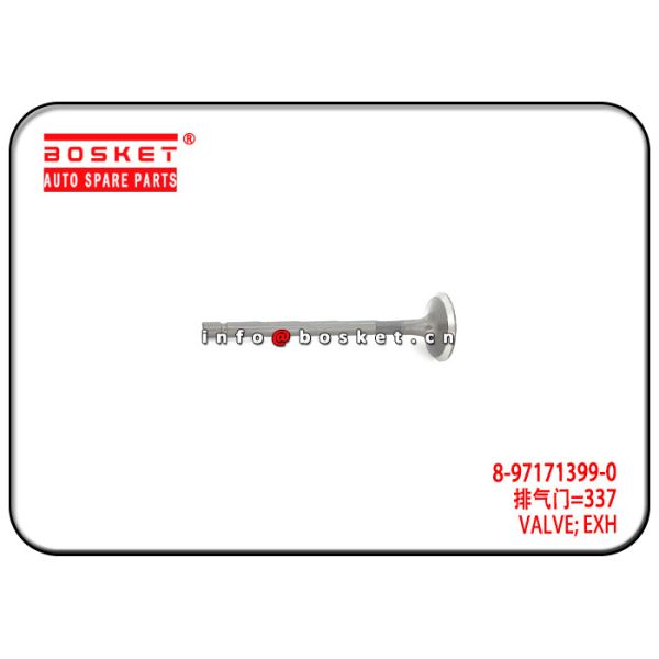 Buy cheap ISUZU 4HG1 4HF1 NQR71 Exhaust Valve 8-97171399-0 8971713990 from wholesalers